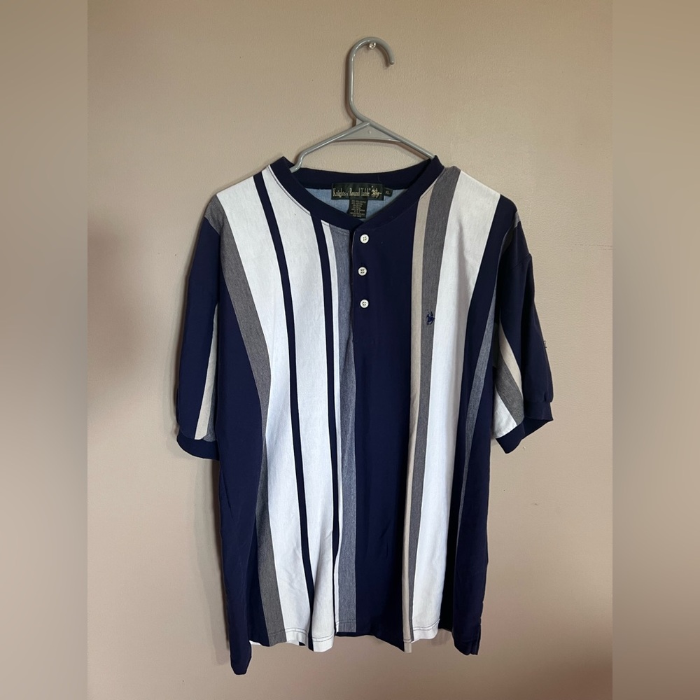 striped polo
